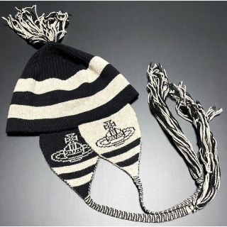 12月2日発売 vivienne westwood 耳当てニット帽 NANA 柔らかい