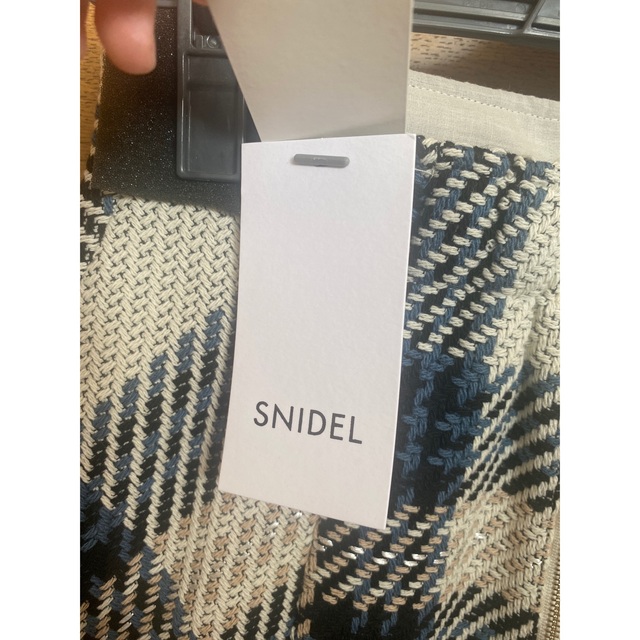 SNIDEL(スナイデル)のスナイデル　ロービングチェックミニスカート レディースのスカート(ミニスカート)の商品写真