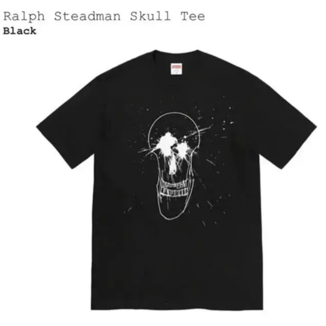 メンズsupreme Ralph Steadman Skull Tee