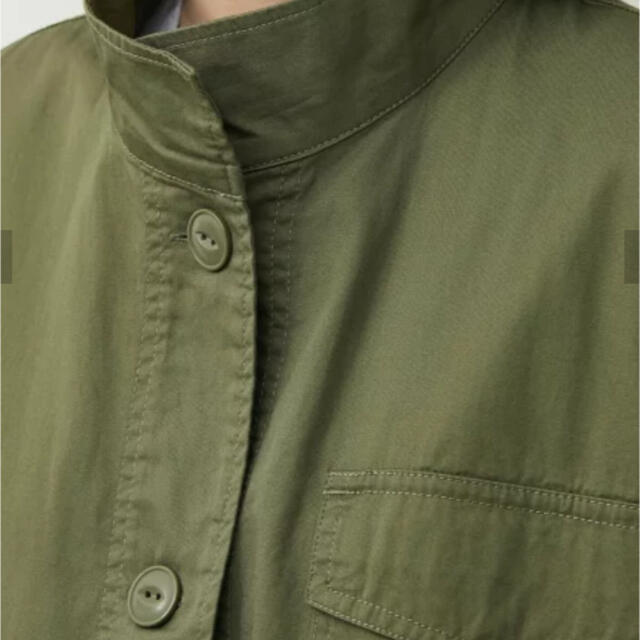 新品未使用ミリタリージャケットアウターレディースカーキフリーサイズ値下げ交渉可 レディースのジャケット/アウター(ミリタリージャケット)の商品写真