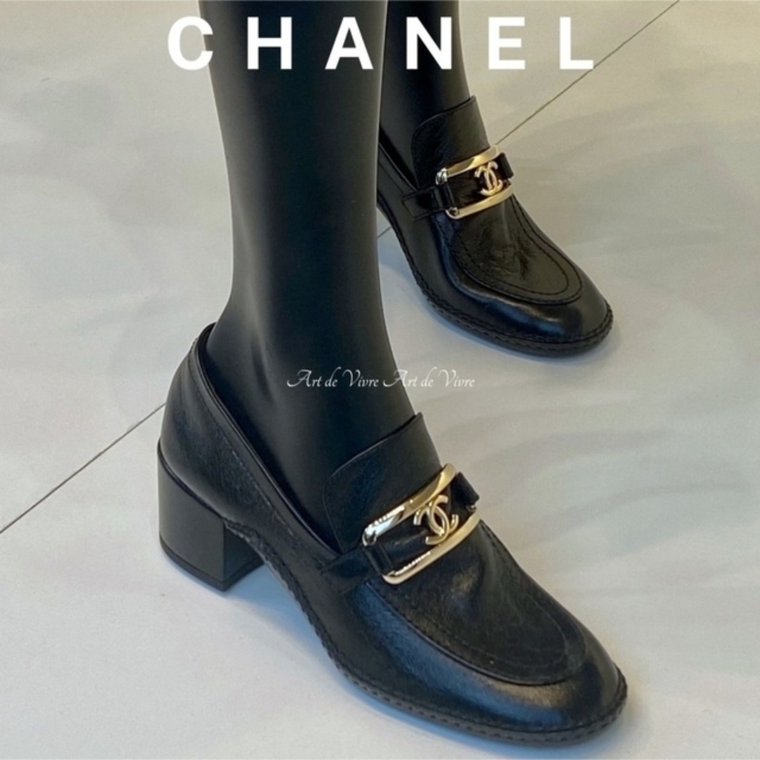 CHANEL(シャネル)の新品♥︎CHANEL♥︎2022-23AW新作♥︎ローファー 37.5 レディースの靴/シューズ(ローファー/革靴)の商品写真