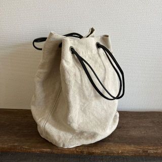 アーツアンドサイエンス(ARTS&SCIENCE)のARTS & SCIENCE Oval lantern bag natural(トートバッグ)