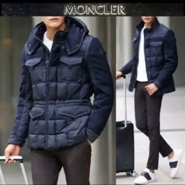 MONCLER - 今週限定大幅値下げ‼️【美品】国内正規品　雑誌掲載 上級モデル　ダウン