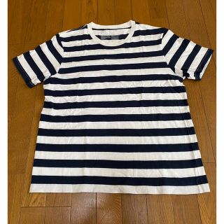 ムジルシリョウヒン(MUJI (無印良品))の無印良品　ボーダーTシャツ(Tシャツ/カットソー(半袖/袖なし))