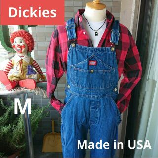 ディッキーズ(Dickies)のo20アメリカ古着 Dickies ディッキーズ オーバーオール M アメリカ製(サロペット/オーバーオール)