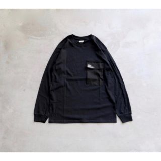 freshservice L/S POCKET TEE XL BLACK(Tシャツ/カットソー(七分/長袖))