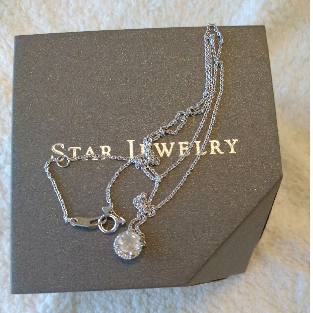 STAR JEWELRY(スタージュエリー)のSTAR JEWELRY　POWER ON THE MOON　K18 レディースのアクセサリー(ネックレス)の商品写真