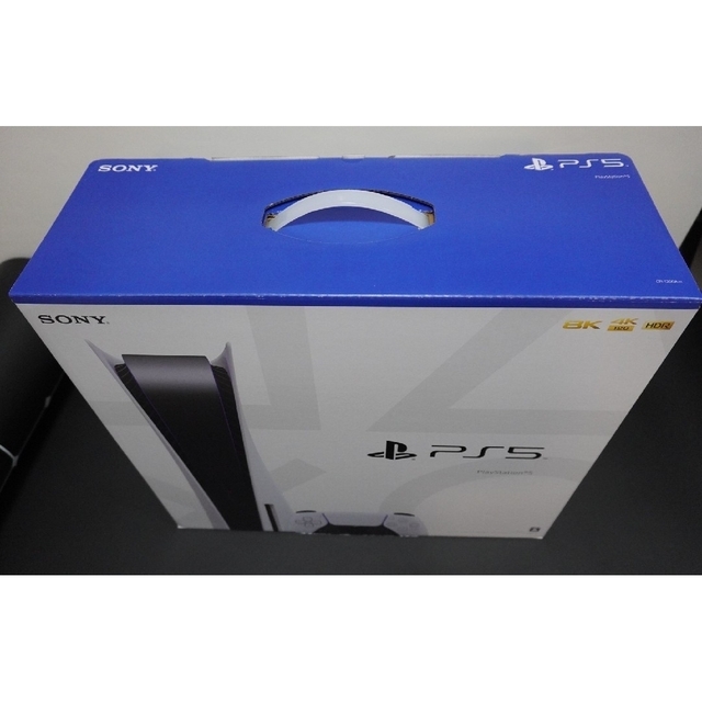 SONY(ソニー)のPS5  ディスクドライブ搭載モデル CFI-1200A 01 エンタメ/ホビーのゲームソフト/ゲーム機本体(家庭用ゲーム機本体)の商品写真