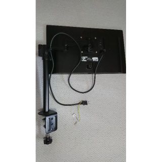 23.8インチ 4K LG 24UD58-B ディスプレイ モニター アームの通販 by