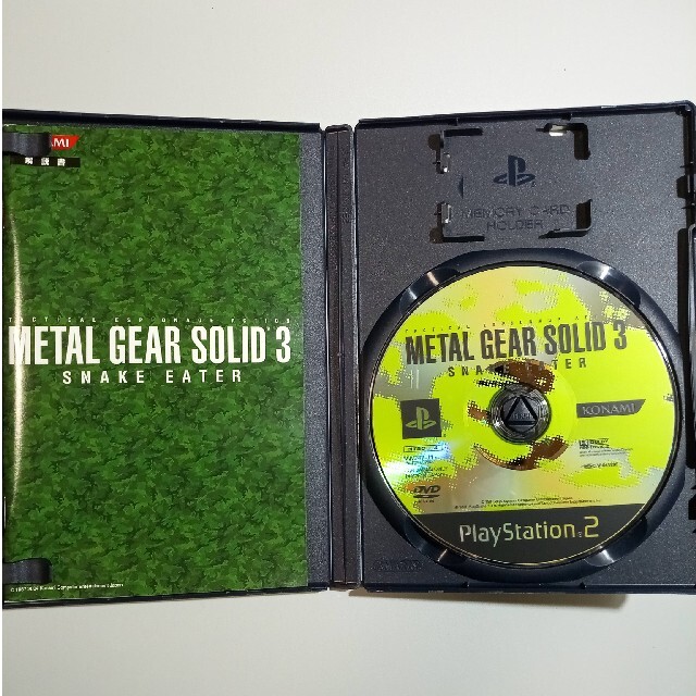 METAL GEAR SOLID3 snake eater エンタメ/ホビーのゲームソフト/ゲーム機本体(家庭用ゲームソフト)の商品写真