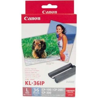 キヤノン(Canon)のKL-36IP Canon コンパクトフォトプリンタ用インクペーパーセット(その他)