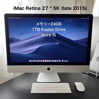 iMac (Retina 5K, 27型 2015 16GB 1TB) 箱有り www.altatec-net.com