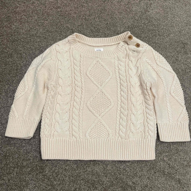 babyGAP(ベビーギャップ)のGAP ニット　美品 キッズ/ベビー/マタニティのベビー服(~85cm)(ニット/セーター)の商品写真