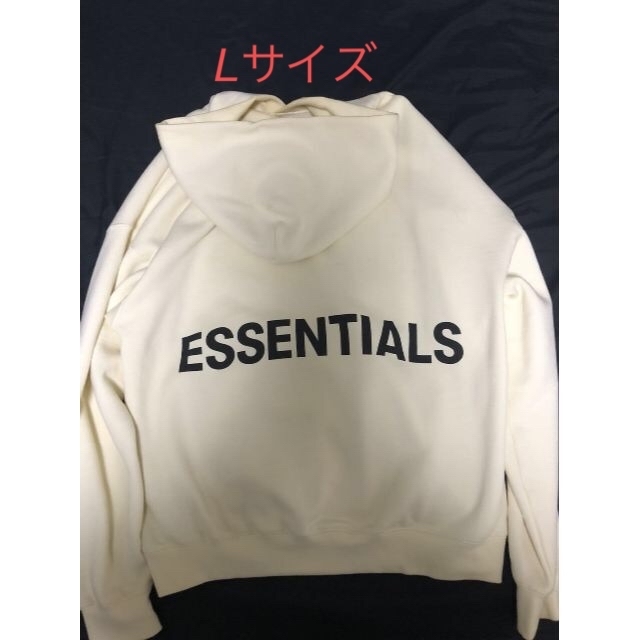 FEAR OF GOD ESSENTIALS ロゴ  パーカー