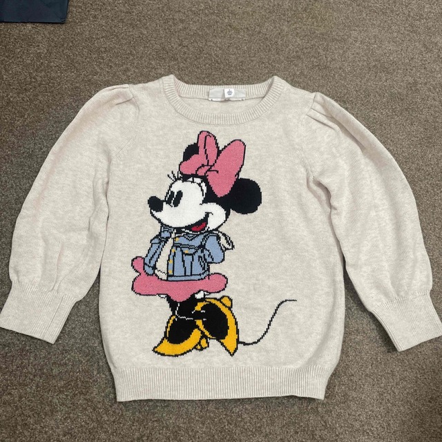 babyGAP(ベビーギャップ)のGAP ニット　ミニー キッズ/ベビー/マタニティのキッズ服女の子用(90cm~)(ニット)の商品写真