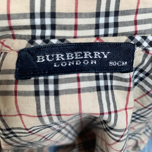 BURBERRY(バーバリー)のバーバリー　ロンドン　80cm キッズ/ベビー/マタニティのキッズ/ベビー/マタニティ その他(その他)の商品写真