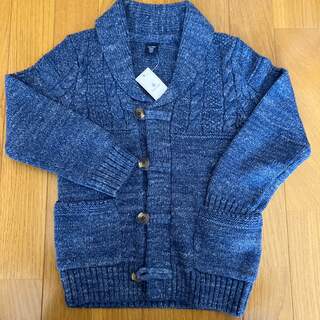 ベビーギャップ(babyGAP)のbabyGAP ニットカーディガン　110(カーディガン)