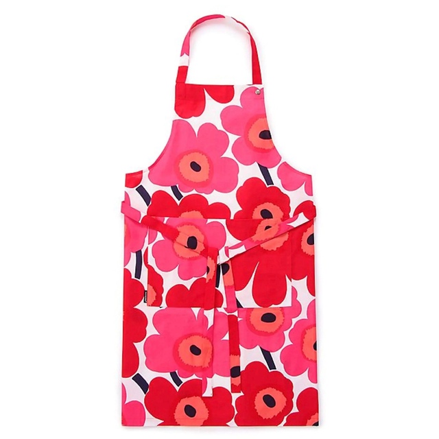 marimekko(マリメッコ)の新品未開封　marimekko   マリメッコ　エプロン　ウニッコ インテリア/住まい/日用品のキッチン/食器(収納/キッチン雑貨)の商品写真