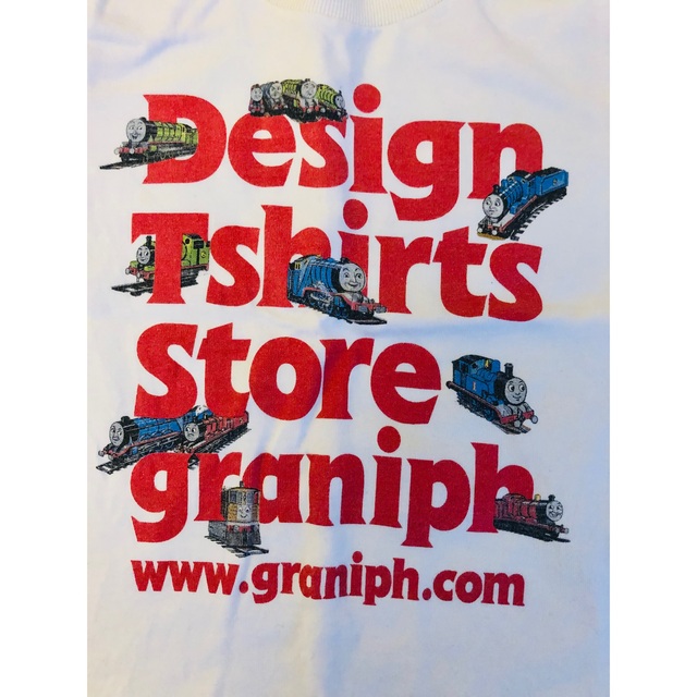 Graniph(グラニフ)のグラニフ　トーマス　Tシャツ　２枚セット　100サイズ キッズ/ベビー/マタニティのキッズ服男の子用(90cm~)(Tシャツ/カットソー)の商品写真