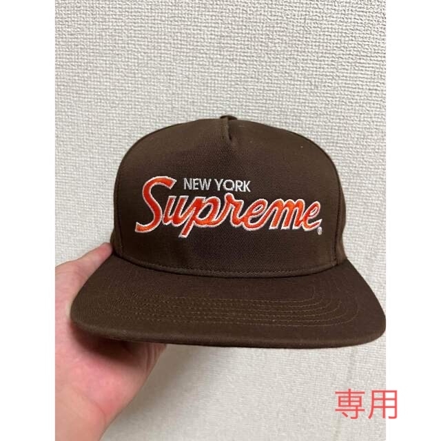 supreme22aw キャップ