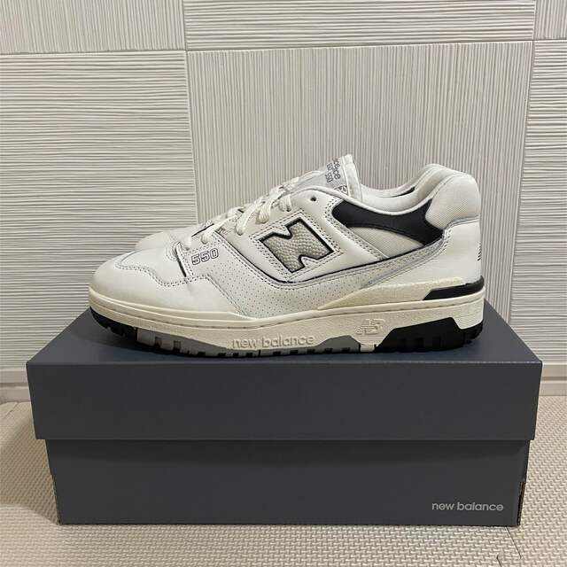 New Balance(ニューバランス)の新品未使用品 Newbalance BB550 LWT 26.5 メンズの靴/シューズ(スニーカー)の商品写真