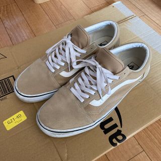 ヴァンズ(VANS)のVANS old school ベージュ　30cm(スニーカー)