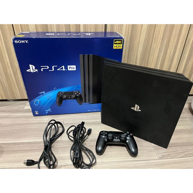 PS4 Pro CUH-7200B + ソフト6本家庭用ゲーム機本体