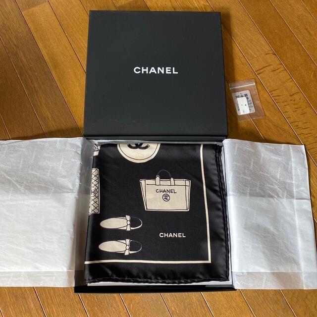 サイズ交換OK】 CHANEL スカーフ ☆ シャネル CHANEL レア 新品