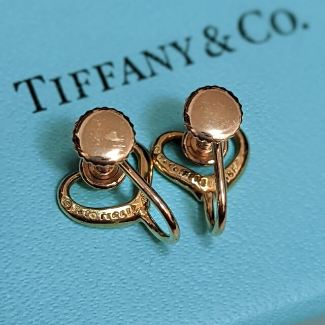 Tiffany & Co.(ティファニー)のティファニー オープンハート イヤリング YG レディースのアクセサリー(イヤリング)の商品写真