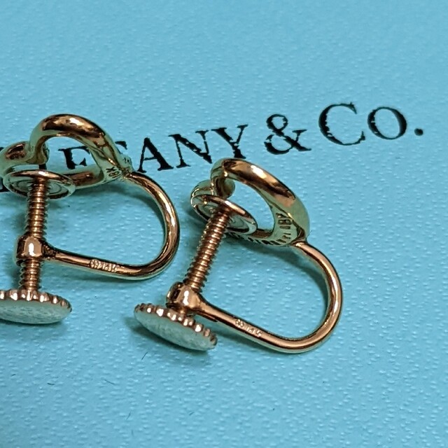 Tiffany & Co.(ティファニー)のティファニー オープンハート イヤリング YG レディースのアクセサリー(イヤリング)の商品写真