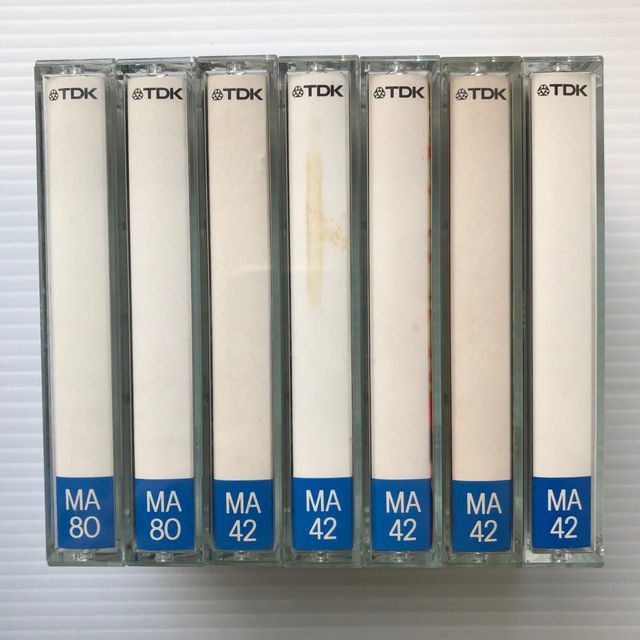メタルカセットテープ　未開封未使用4本TDK MAEX46