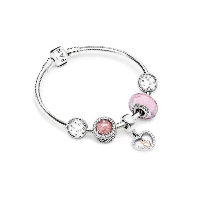 PANDORA パンドラ ブレスレット 標準925スターリングシルバー レディー