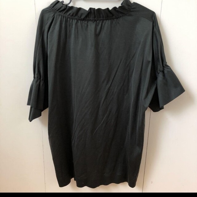 COS(コス)のcos ネックフリル　Jersey Top With Ruffle Neck レディースのトップス(Tシャツ(半袖/袖なし))の商品写真