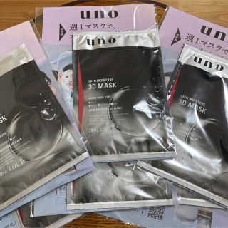 ウーノ(UNO)のuno🎭men'sパック６枚セット(パック/フェイスマスク)