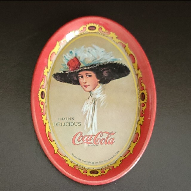 コカ・コーラ(コカコーラ)のコカ・コーラ　ミニトレー　アンティーク エンタメ/ホビーのコレクション(ノベルティグッズ)の商品写真