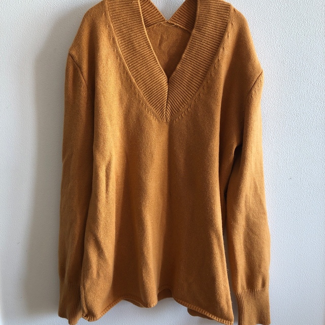 L'Appartement DEUXIEME CLASSE(アパルトモンドゥーズィエムクラス)のL'Appartement WOOL Cashmere V/N Knit レディースのトップス(ニット/セーター)の商品写真