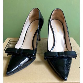 プラダ(PRADA)のプラダエナメルパンプス  23cm (ハイヒール/パンプス)