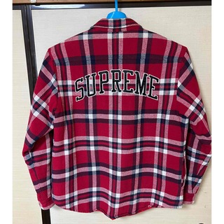 シュプリーム(Supreme)のSupreme Quilted Arc Logo Flannel Shirt(シャツ)