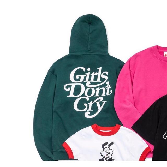 GDC(ジーディーシー)のgirl's don't cry Green M メンズのトップス(パーカー)の商品写真