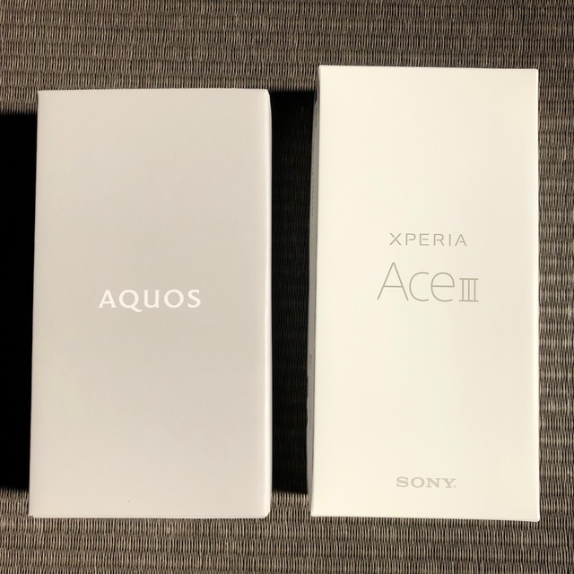 ONENESS様専用　2台セットXperia Ace III とsense6  スマホ/家電/カメラのスマートフォン/携帯電話(スマートフォン本体)の商品写真