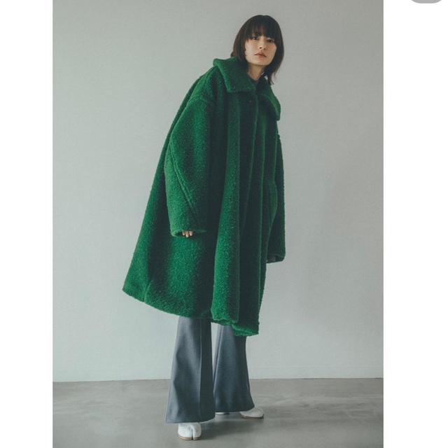 CLANE VOLUME FLARE BOA COATロングコート