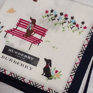 バーバリー(BURBERRY)の値下げ📌バーバリー☆大判ハンカチ🐶(ハンカチ)