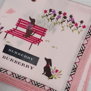 バーバリー(BURBERRY)の値下げ📌バーバリー☆大判ハンカチ🐶(ハンカチ)