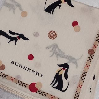 バーバリー(BURBERRY)の値下げ📌バーバリー☆大判ハンカチ🐶(ハンカチ)