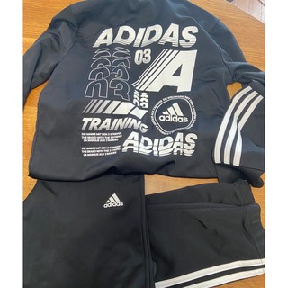 アディダス(adidas)のアディダス　adidas セットアップ　ジャージ上下　140cm(その他)