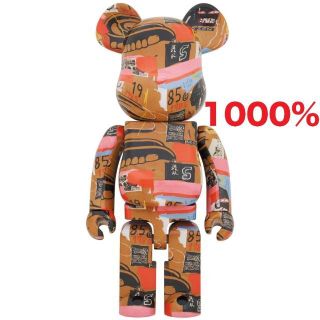 ベアブリック(BE@RBRICK)の新品 BE@RBRICK Andy Warhol × バスキア(その他)