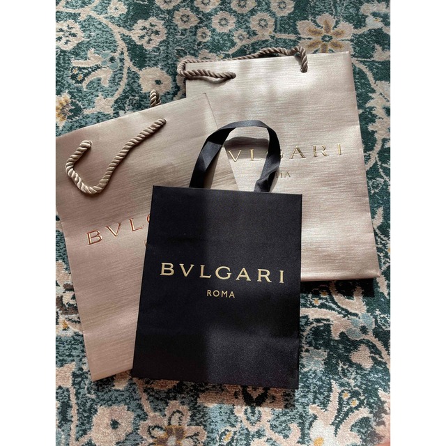 BVLGARI(ブルガリ)のブルガリ　紙袋　ショップ袋 レディースのバッグ(ショップ袋)の商品写真