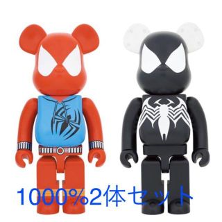 BE@RBRICK SCARLET SPIDER & BLACK COSTUME