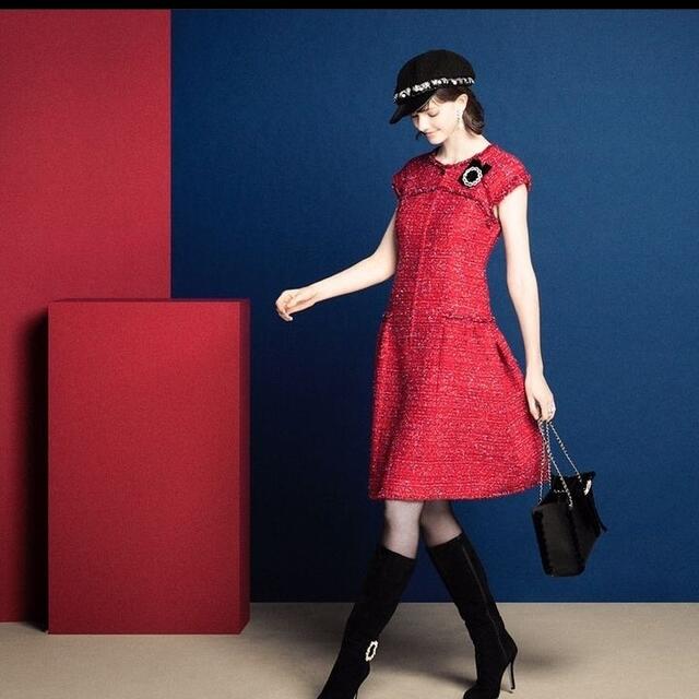 ルネ 定価18万 ワンピース - ひざ丈ワンピース