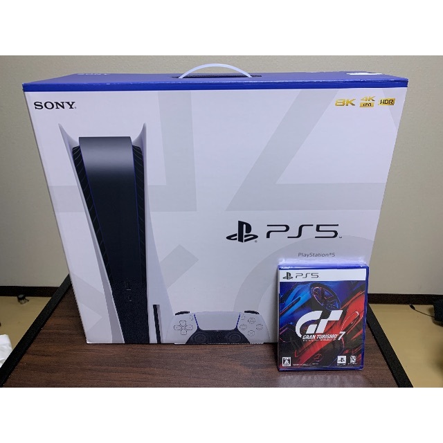 PS5⭐︎新品未開封未使用品⭐︎GR7付エンタメ/ホビー